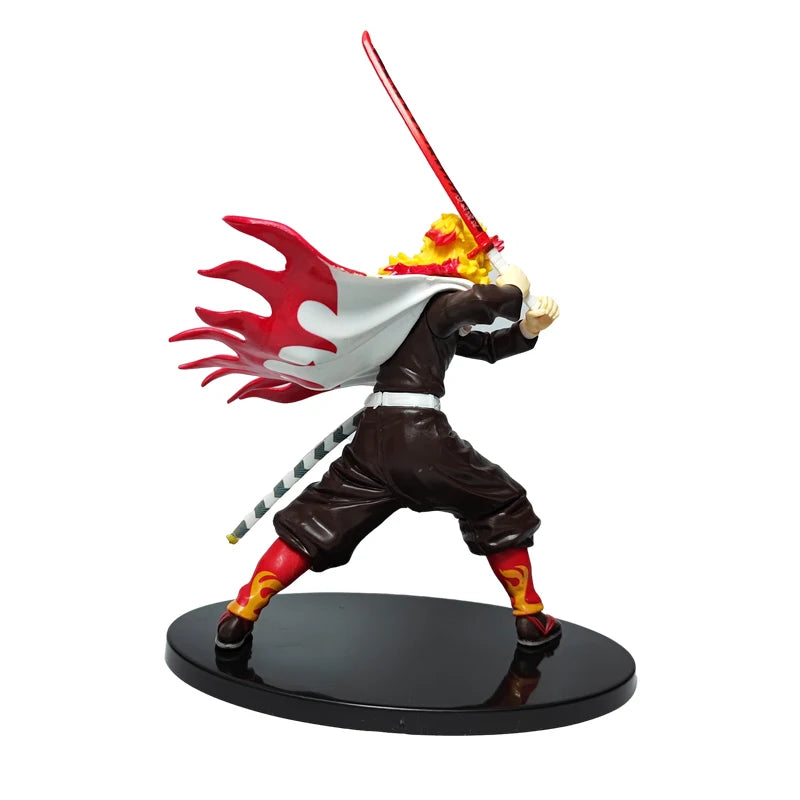 Neue Anime-Figur von Demon Slayer: Tanjirou Agatsuma Zenitsu Kyoujurou, Anime-Modell, Actionfigur, PVC-Sammlung, Spielzeug für Kinder, Geschenk