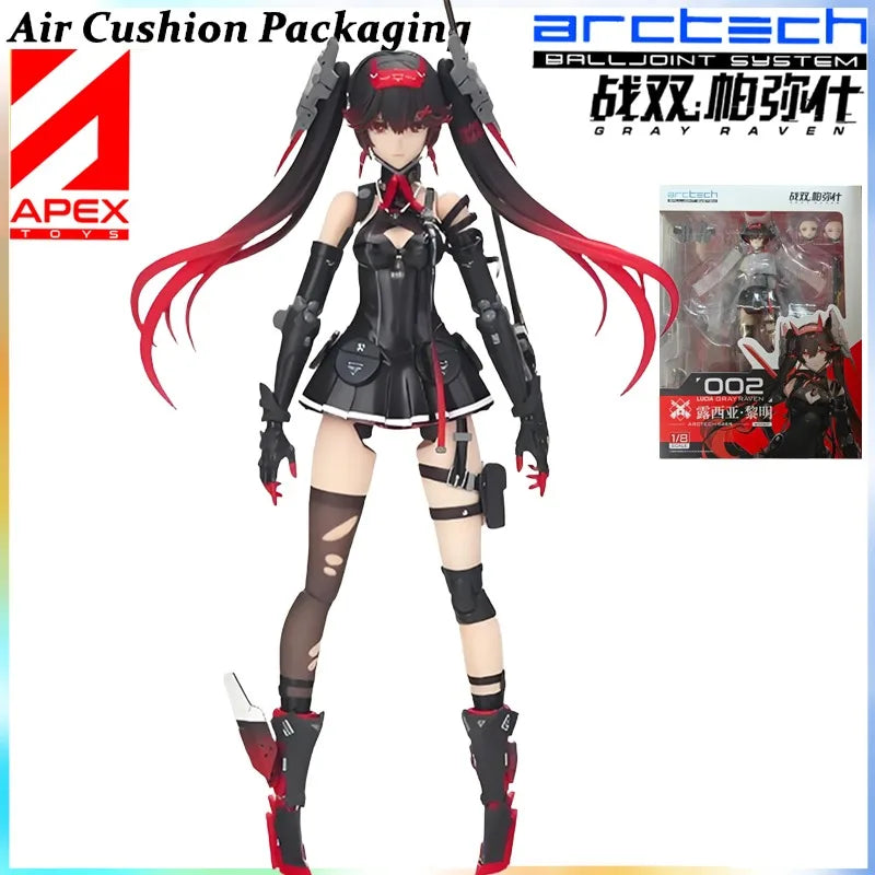 APEX-TOYS Genuine ARCTECH Series Punishing Combat Mecha Girl Selena Lan Yin Violin Warrior 1/8 Scale Action Figures Model Toy