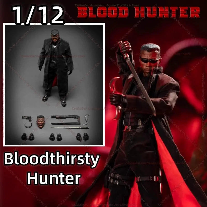 6in X Sawtooth  STM-20252 Blade Bloodthirsty Hunter Super Movable Soldier Figure 1/12