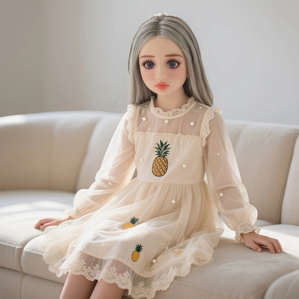 Anime Cosplay 70cm/100cm TPE Small Realistic Silicone Mini Doll Soft Anime Action Figure Doll Soft Real Skin Touch Feeling