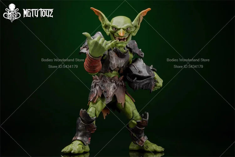 Original  Mety toyz 1/12 Scale Soldier Goblin Orc Goblin Exploration Team Warrior 13CM Action Figure Doll Collection