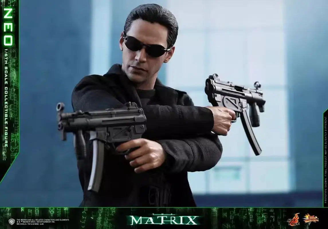 HotToys 1/6 Scale Collectible Figure MMS466 Neo The Matrix Movie Character Action Figure Model Toy For Collectors