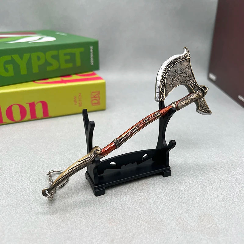 16 см Бог на войната Левиатан брадва Кратос игра реплика метално оръжие модел колекционерска декорация 1:6 екшън фигурка аксесоар играчка момчета