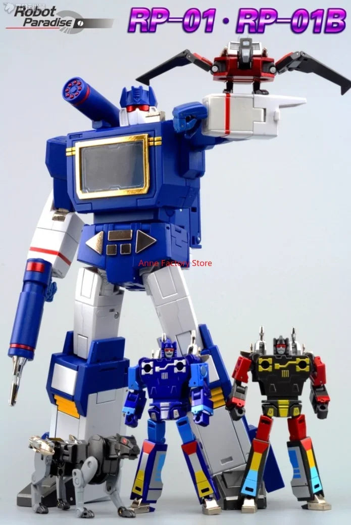 In stock Deformed toys FT series RP-01 Sound wave (formerly FT-02)RP-01B toy collection gifts
