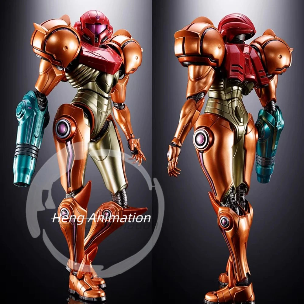 Pre-sale,   Bandai Chogokin Samus Aran Metroid Prime 4 Metroid Movable Figure  to be released in June 2026