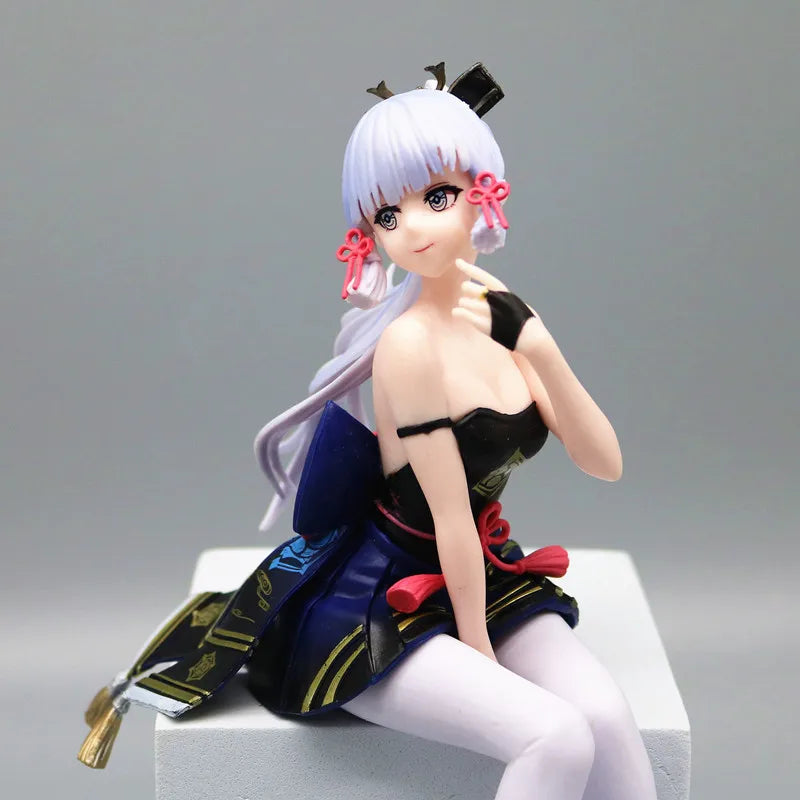 19CM Genshin Impact Zhongli Xiao Аниме фигурка PVC екшън фигурка модел скулптура ръчно изработена декорация за настолни компютри детски подаръци