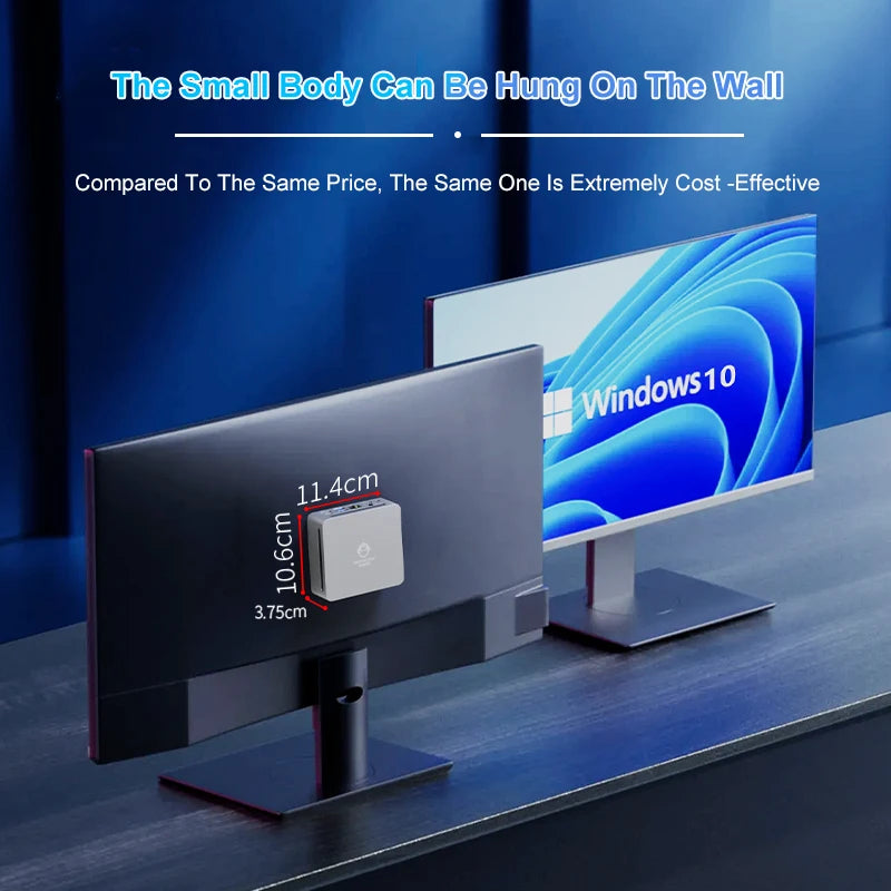 GenMachine Ryzen 7 5700U 5825U 5800H Ryzen 9 5900HX Windows 11 Ryzen MINI PC DDR4 WIFI6 RTL8852, BT5.2 Diy Gaming Pc Computer