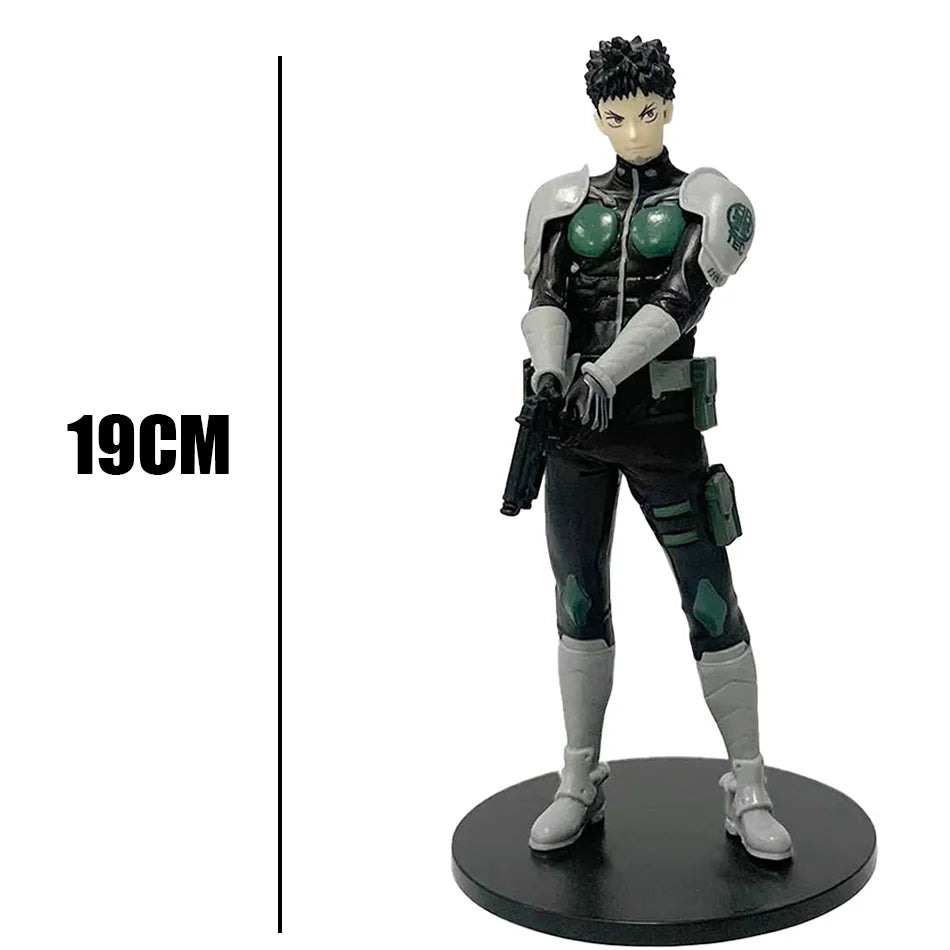 In Stock 1-4PCS Amine Kaiju No. 8 Figure Kafka Hibino Mina Ashiro Skeleton Creative PVC Model Toys Kids Action Statue Doll Gift