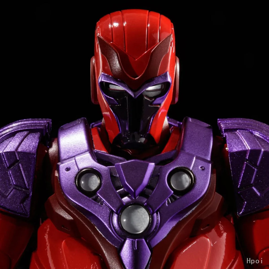 【MT】Original Sentinel Fighting Armor MARVEL MAGNETO Movable Model Toy Gift Collection Ornaments Genuine