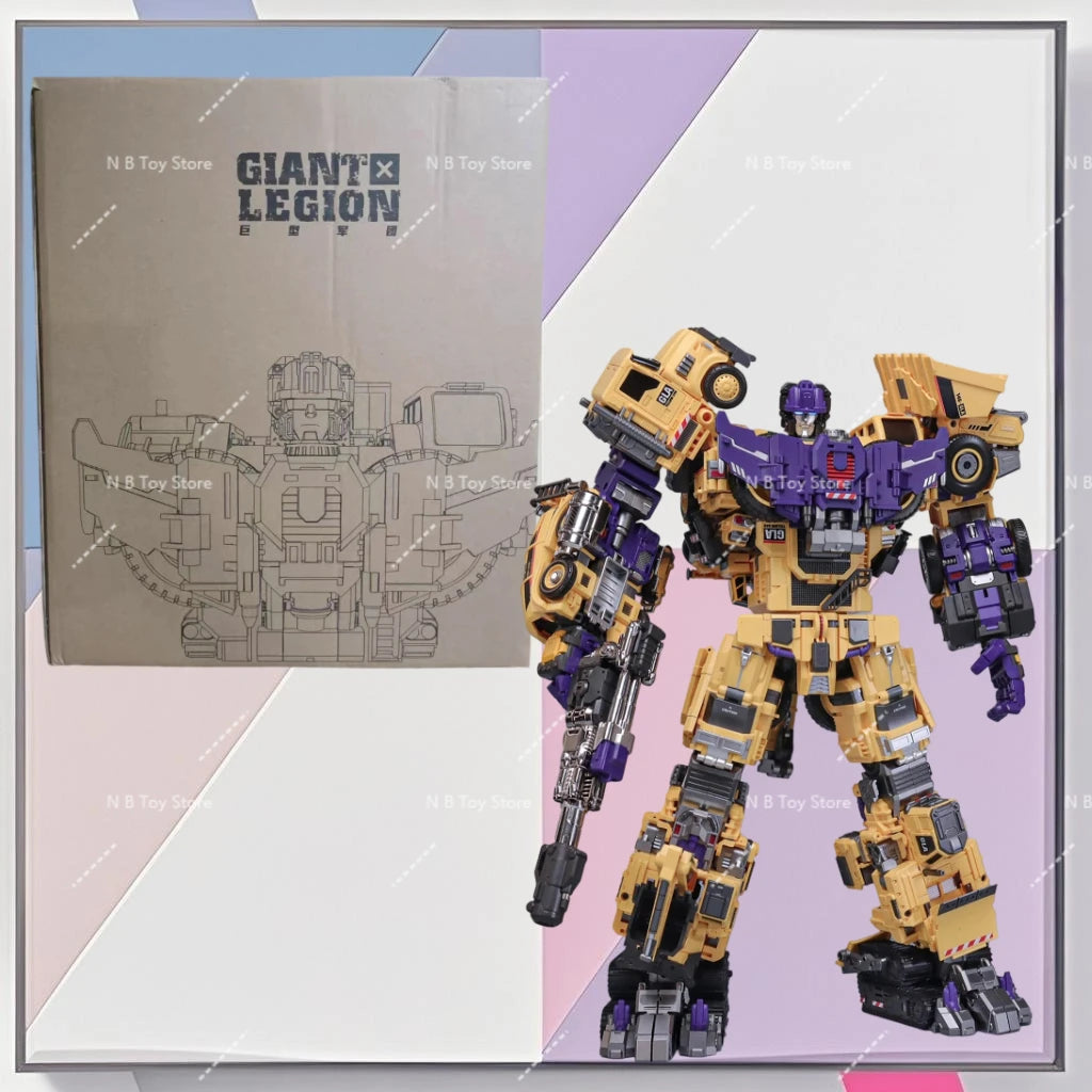 [In Stock] GLA-01-06Y Giant Invasion Mecha Yellow Legion Devastator Scrapper Mixmaster Hook Scavenger Bonecrusher