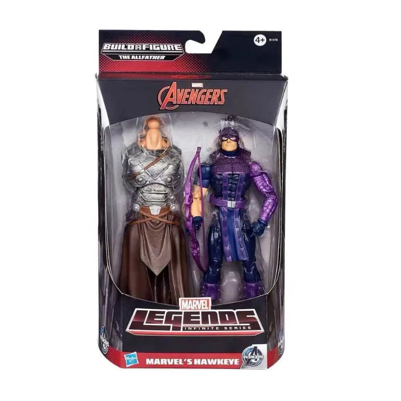 Original Hasbro Marvel Legends Series MARVEL'S Hawkeye Anime Figure Toy Collection Model