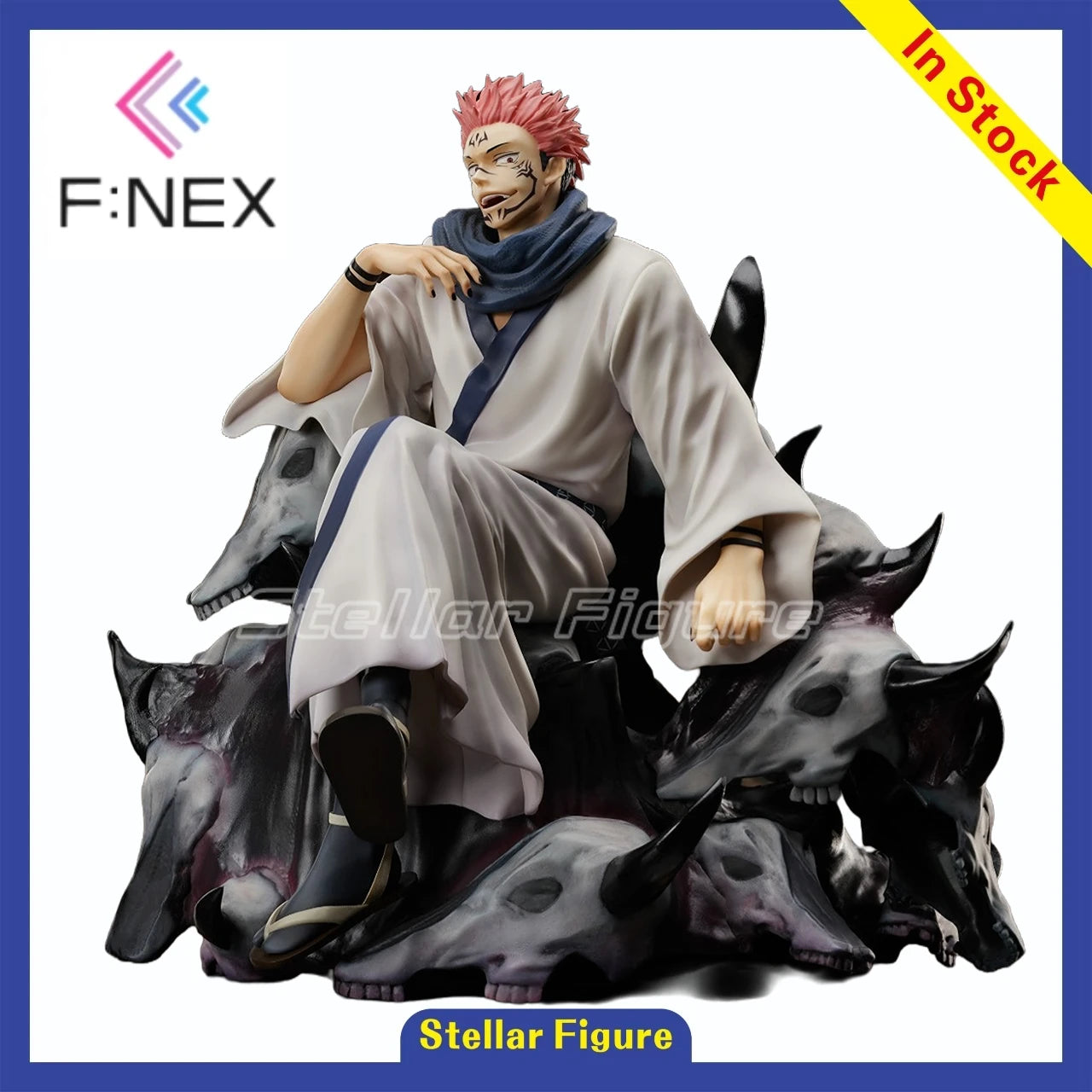 【SF】In Stock F:NEX MAPPA Jujutsukaisen THE SUKUNA 1/7 Scale Figures Model Collection Original