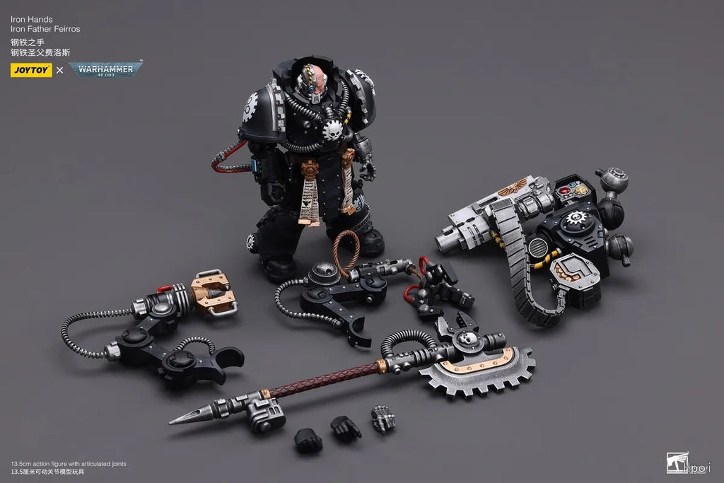 【UA】JOYTOY  Warhammer 40K  Scale 1/18 Action Figures Lron Handslron Father Feirros Models Toys Gifts