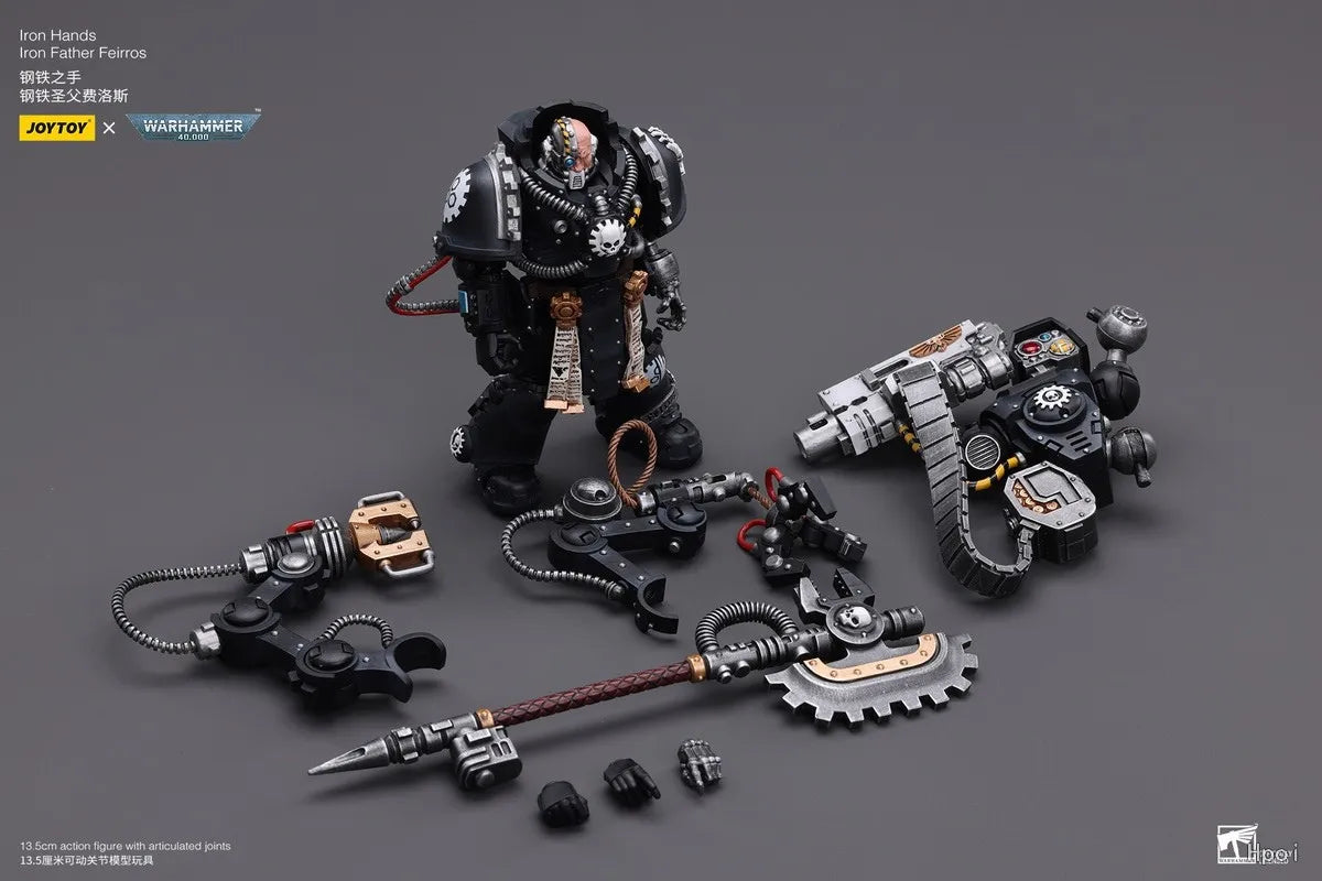 【UA】JOYTOY  Warhammer 40K  Scale 1/18 Action Figures Lron Handslron Father Feirros Models Toys Gifts