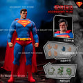 GONG Resonance DC Batman HUSH Superman Action Figure Cloth Suit Collectible Movable Model Ornament Surprise Model Gifts Toys