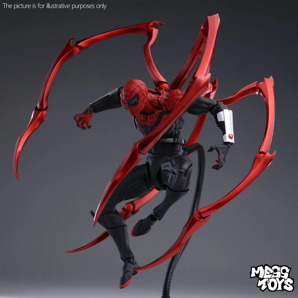 MessToys Superior Spiderman Action Figure Mess Toys Superior Spider Man Figure CT Toys Figurine Statue Model Gifts Kid Toy