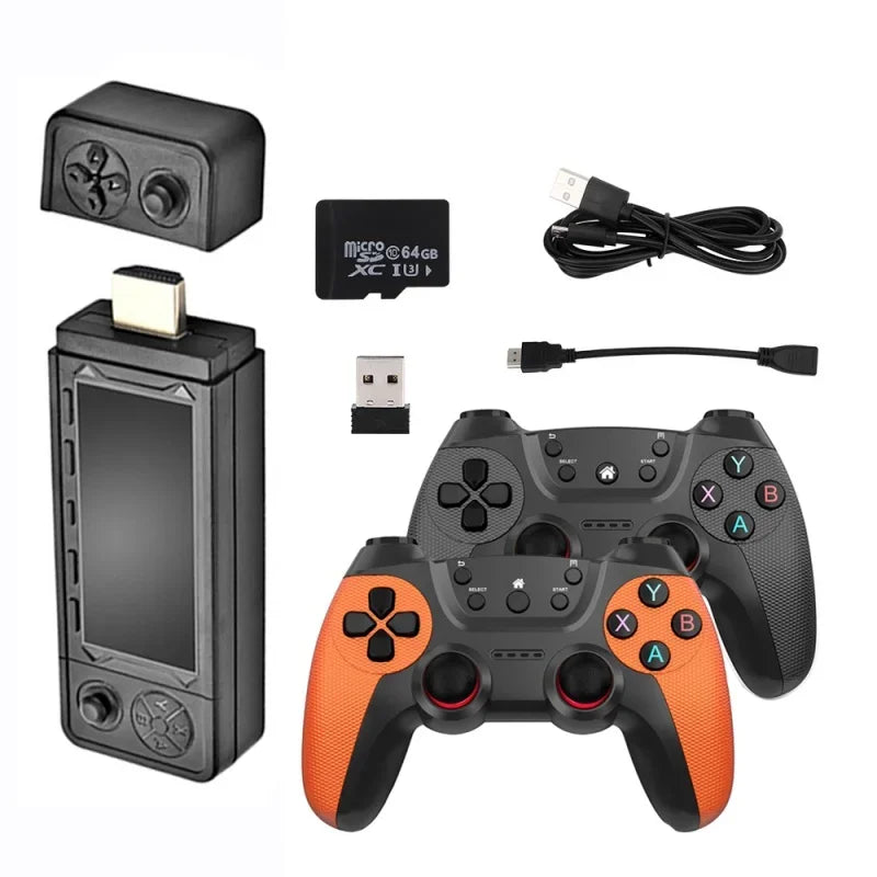 X9 Ultra Retro Video Game Console Game Stick HDMI Wireless Controller Home Game Console 3D HD 4K TV Game Retro Games Stick Gifts