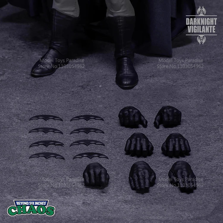 CHAOS SCHAOS-002 1/12 Collectible Toys Batman Super Hero Dark Knight Vigilante Lord 6Inch Soldier Anime Action Figure Model Gift