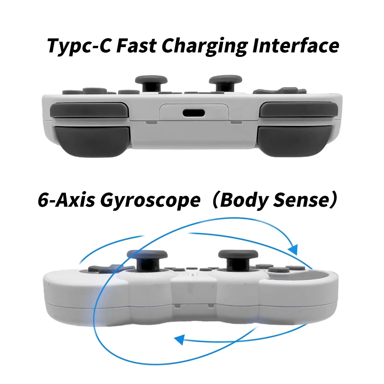2.4G Wireless Gamepad Retro Gaming Joystick Wired Controller for PC NESPi RetroPie Game Control for Raspberry Pi 4 B