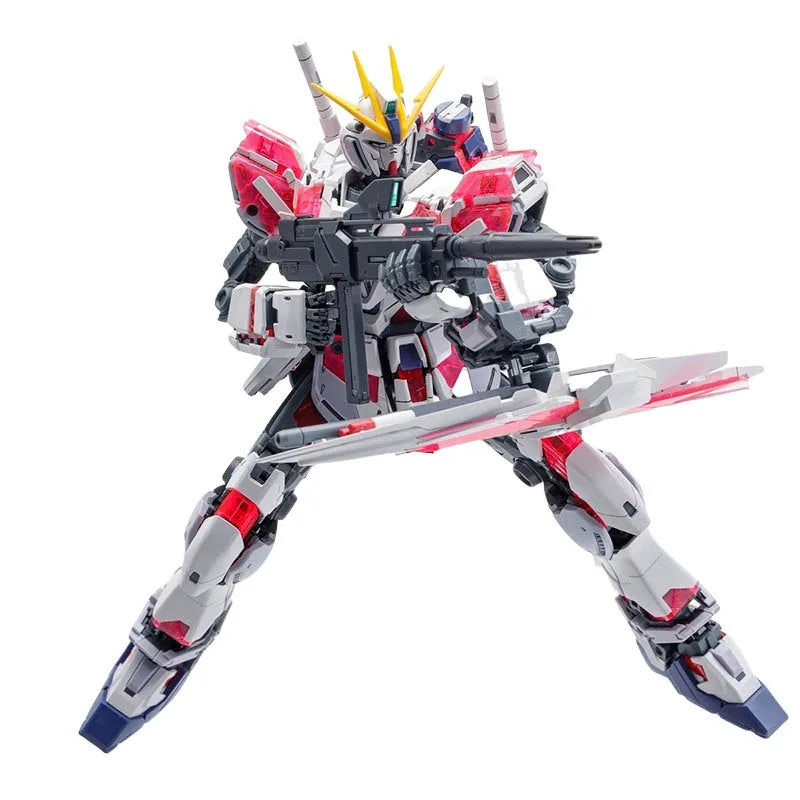 Bandai Genuine NARRATIVE GUNDAM C-PACKS "Ver.Ka" MG Action Figure Robot Collectible Assembly Model Toys Ornaments Gift Children