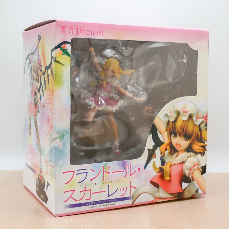 32cm Touhou Project Flandre Scarlet Anime Girl Figure Alter Remilia Scarlet Action Figure Sakuya Izayoi Figurine Model Doll Toys