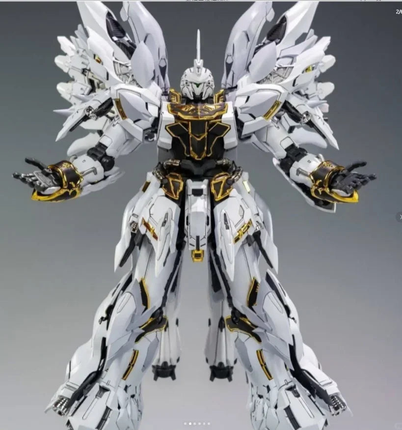 NEW Comet Technology 1/100 MSN-06S The White Comet Sinanju Assembling Model Kits Action Figurine Collection Plastic Toys Gifts
