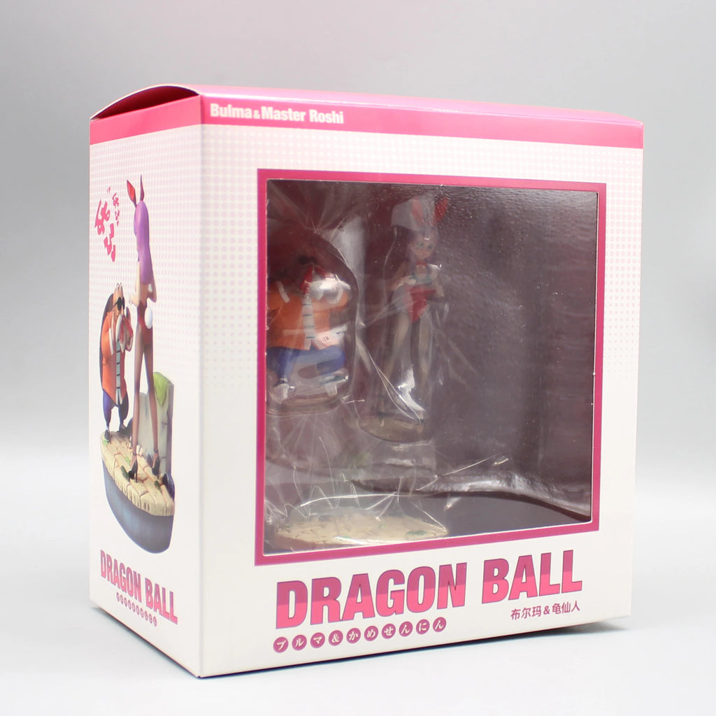 Dragon Ball Master Roshi Bulma Chichi Kame Sennin Actionfigur Spielzeug Anime DBZ Figuras 10 cm Manga Figur Modell Ornamente Geschenk