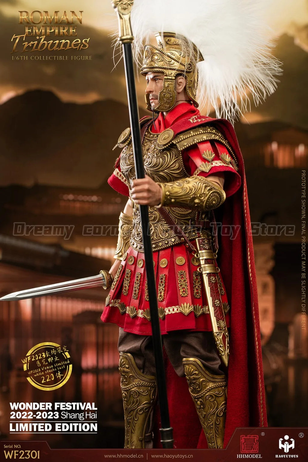 【In Stock】HHMODEL HAOYUTOYS WF2301 ROMAN EMPIRE Tribunes LIMITED EDITION 1/6 Action Figure