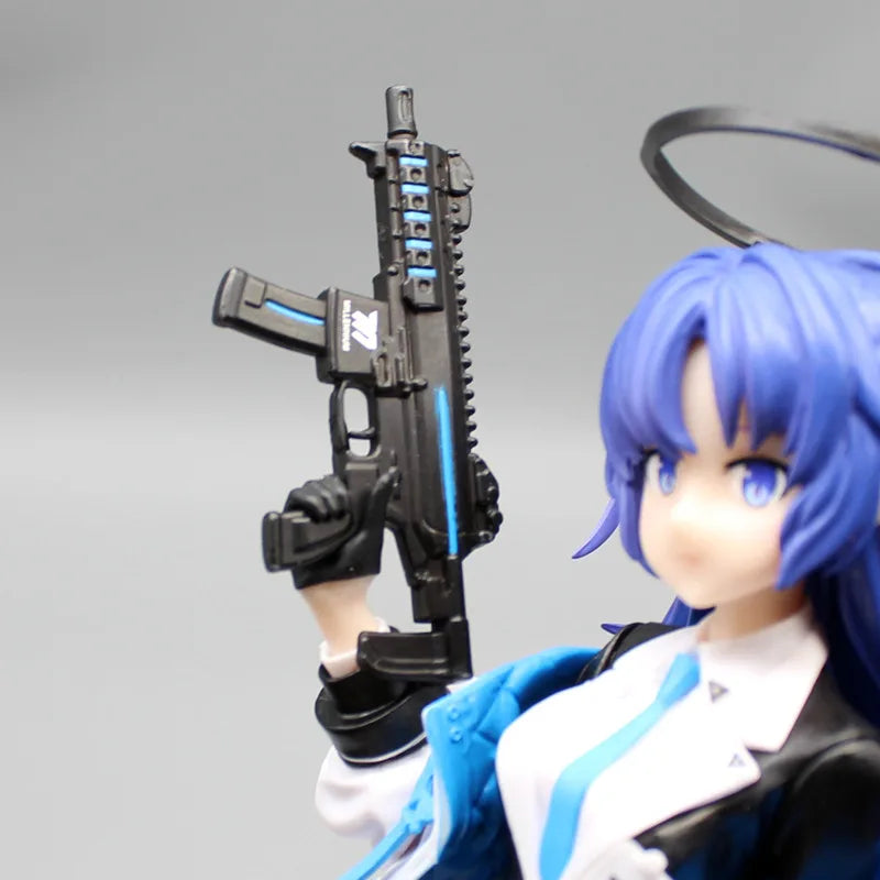 Anime Figures 24cm Blue Archive Hayase Yuka Gk Statue Game Model Collectible Toys Cute Ornament Desktop Decoration Adult Gifts