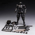 22cm Super Black Warrior SC001 Snake Eyes Action Figure 1/10 Mecha Ninja Articulated Figure Finished Model Collect Toy Boy Gift