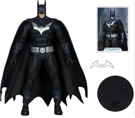 In stock Arkham Asylum Batman Batgirl Monarch Articulated Figure Model Toys 17cm