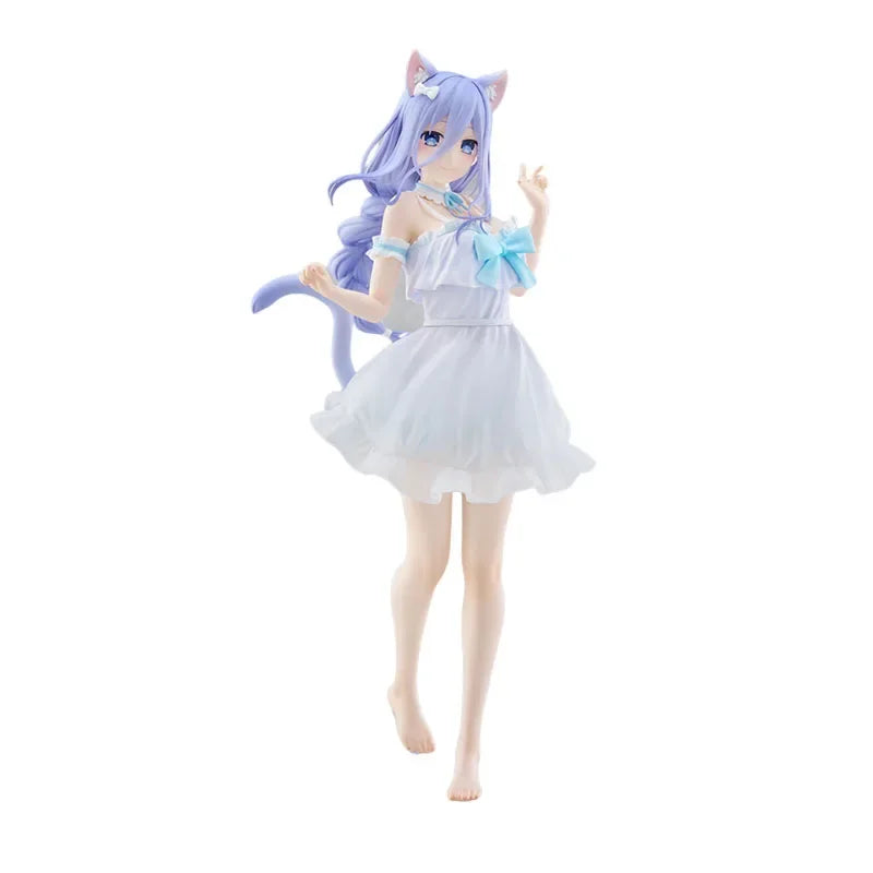 Genuine Original FuRyu TENITOL DATE A LIVE V Takamiya Mio PVC 30CM Action Figure Collection Model Ornament Desktop Boxed Toys