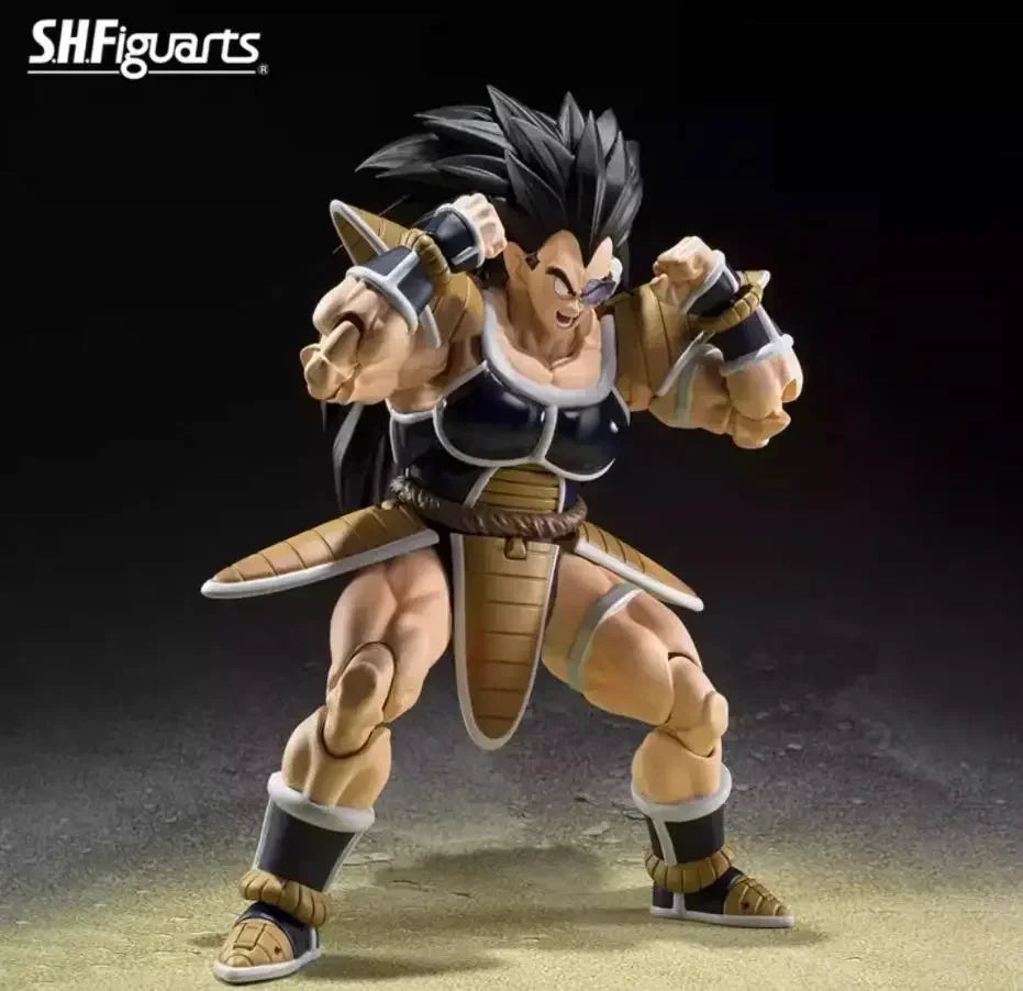 In Stock Sh Figuarts Sdcc Dragon Ball Z Raditz Son Gohan Kid Action Figure Model Toys Anime Figura Gifts for Children