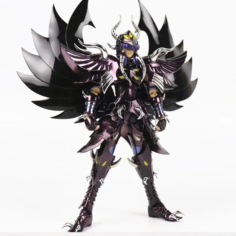 In Stock CS Model  Saint Seiya Specters EX Garuda Aiakos Minos Rhadamanthys Action Figure Cloth Myth Metal Armor Toy Gifts