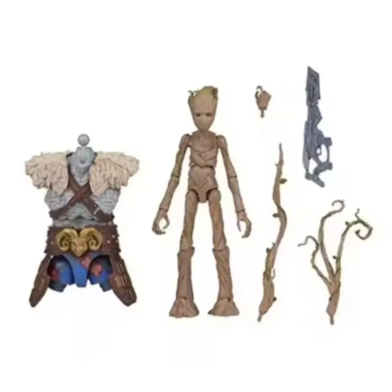 Original Marvel Legend Series THOR LOVE AND THUNDER GROOT Action Figure Toys Model Gift