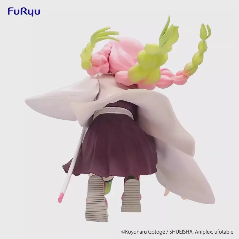 FuRyu Original Demon Slayer Kanroji Mitsuri Noodles Stopper Anime Action Figures Toys for Kids Gift Collectible Model Ornaments