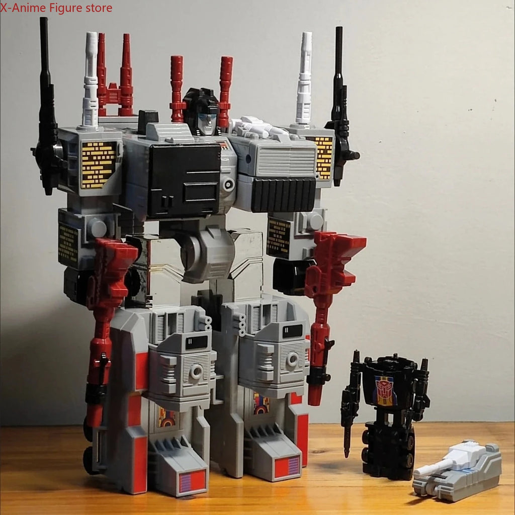 In Stock Transformed Toys Metroplex G1 Three Transformations Beast Dinobot 5 in 1 KO Action Figures Boy Gift Collection Hobbies