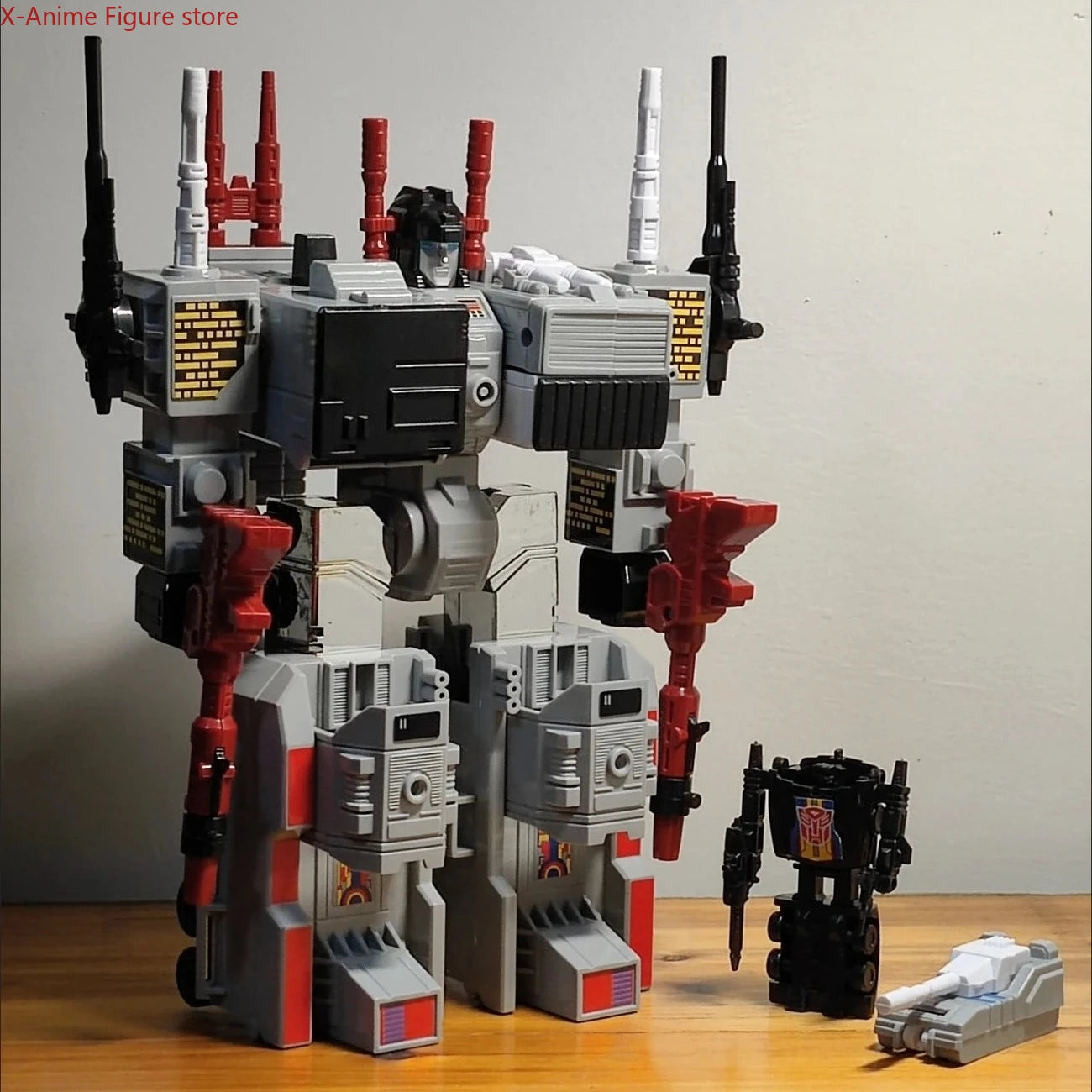 In Stock Transformed Toys Metroplex G1 Three Transformations Beast Dinobot 5 in 1 KO Action Figures Boy Gift Collection Hobbies