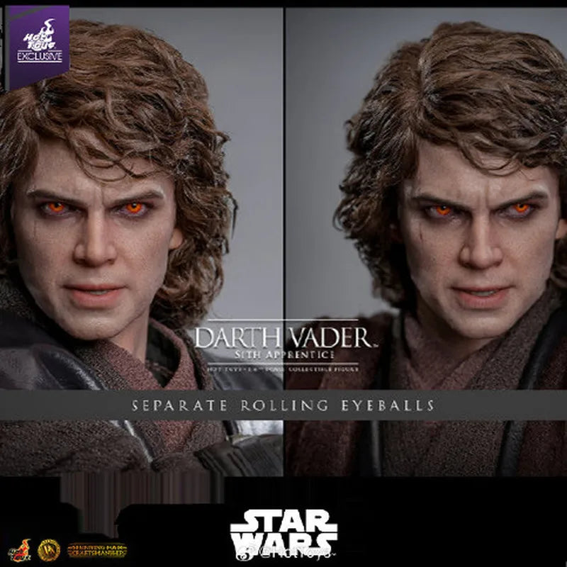 In Stock HOTTOYS HT 1/6 DX47AE Anakin Skywalker Sith Apprentice Action Figures Star Wars 1/6 Scale Collectable Soldier Model Toy