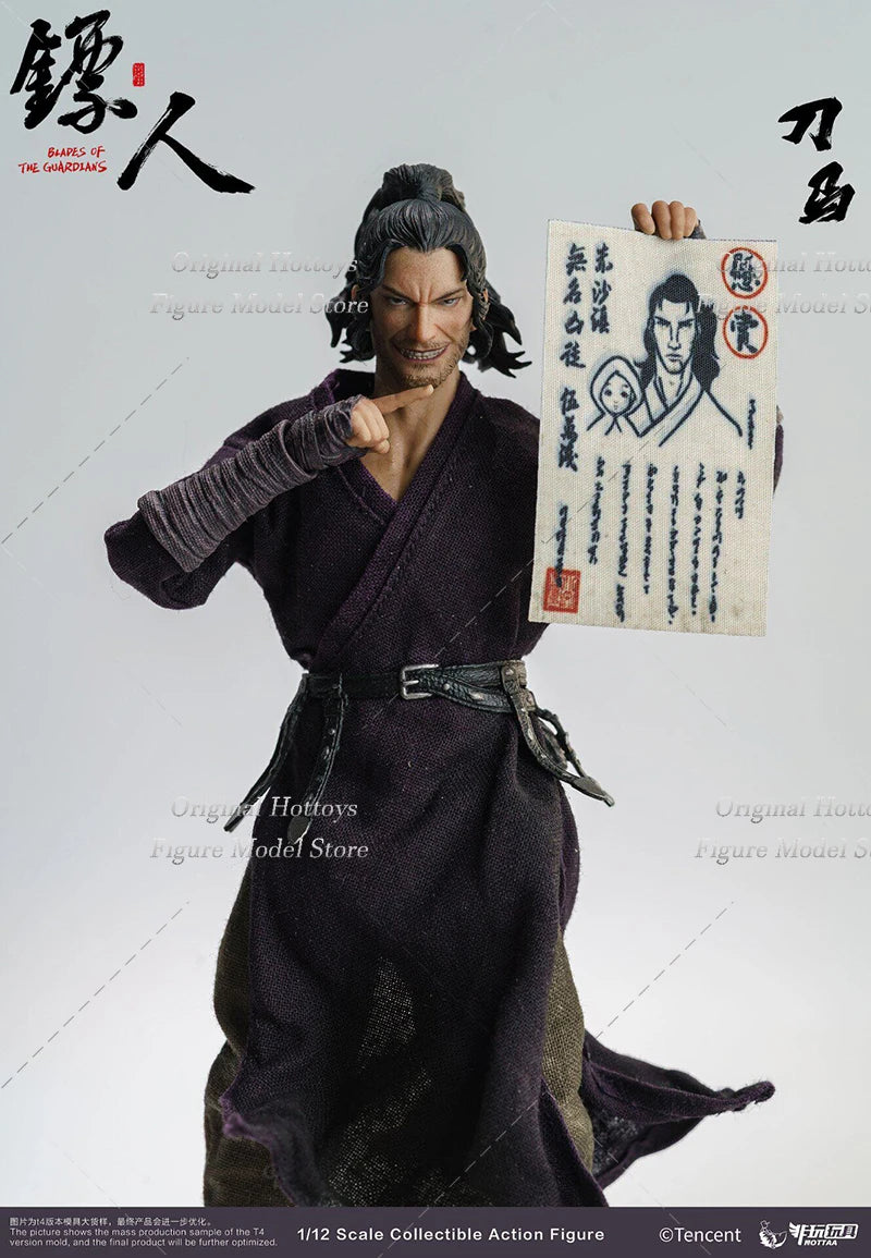 Nottaa 1/12 Scale Male Soldier Blades of The Guardians With Special Effects Full Set 6-inches Action Figure Model Collection