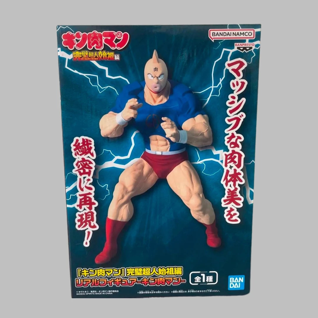 Genuine BANDAI NAMCO Kinnikuman: Perfect Superhuman Origin REAL FIGURE  Kinnikuman PVC Figure in stock Collector Figurine Toys