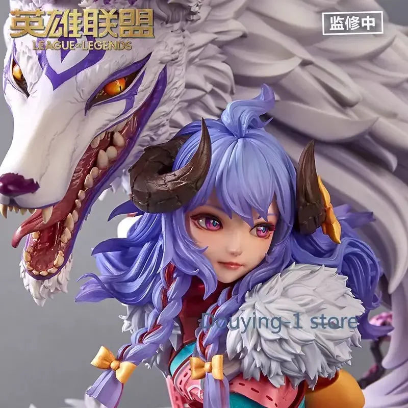 League of Legends Spirit Blossom Kindred 1:6 Скулптура на играта Официална периферна голяма украса на склад