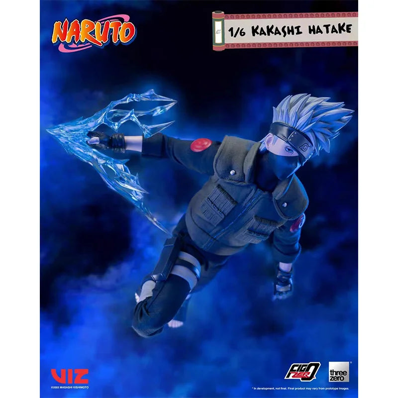 100% Original Threezero 3A FigZero Naruto Kakashi Hatake 1/6 In Stock Anime Collection Action Figures Model Toys