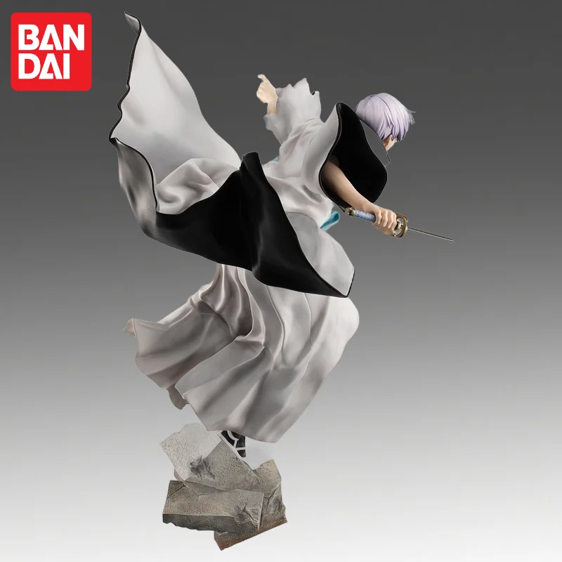 In Stock Bandai Original Megahouse Bleach Ichimaru Gin Action Figure Model Doll Brand New Boxed Anime Characters Toys Model