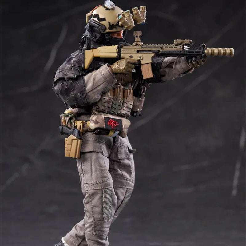 In Stock! HASUKI 1/12 Black Ops SA04 Night Weaver WM-07 Action Figure Figure Soldier Model Gift Collection