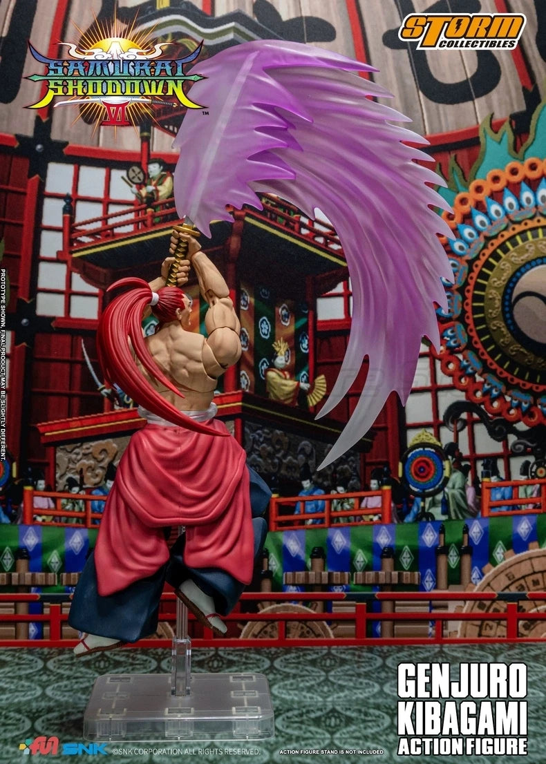 【MT】Original Storm Collectibles Samurai Shodown Kibagami Genjuro Action Figure Model Toy Gift