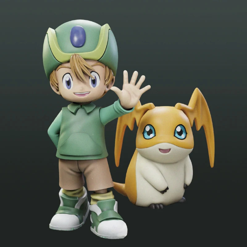 Anime Digimon Adventure Series Character Set Taiyi Ancient Beast Action Doll Pvc Collection Model Toy Cartoon Doll Gift