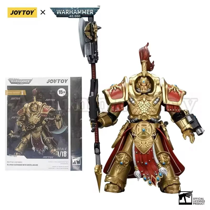 JOYTOY 1/18 Action Figure 40K The Horus Heresy Legio Custodes Adeptus Custodes Figures Achillus Dreadnought Anime Military Model