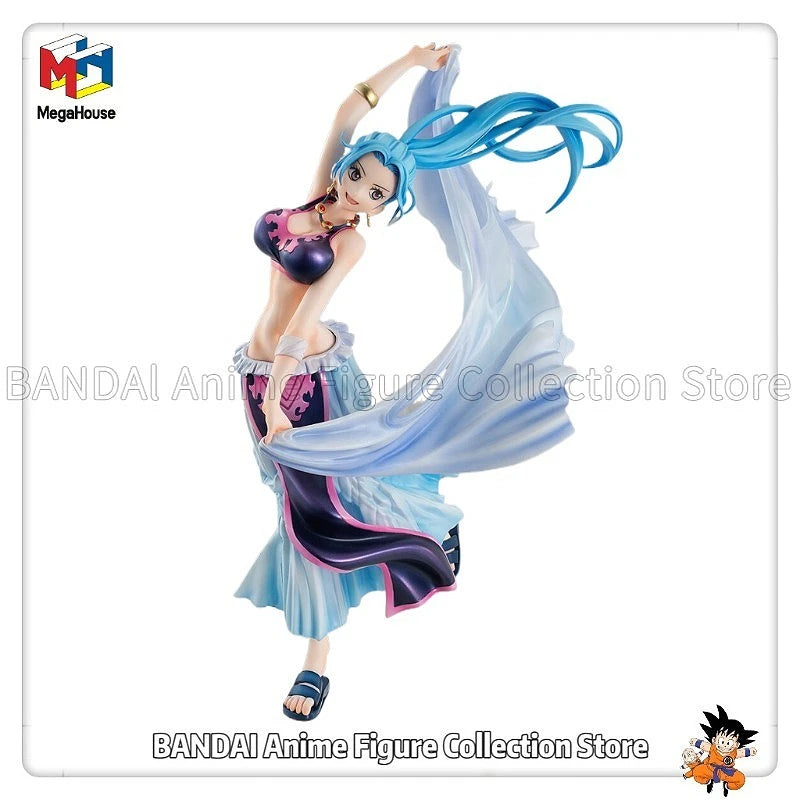 Original MegaHouse Portrait of Pirates "Playback Memories" ONE PIECE Nefertari Vivi Anime Characters Toys Models