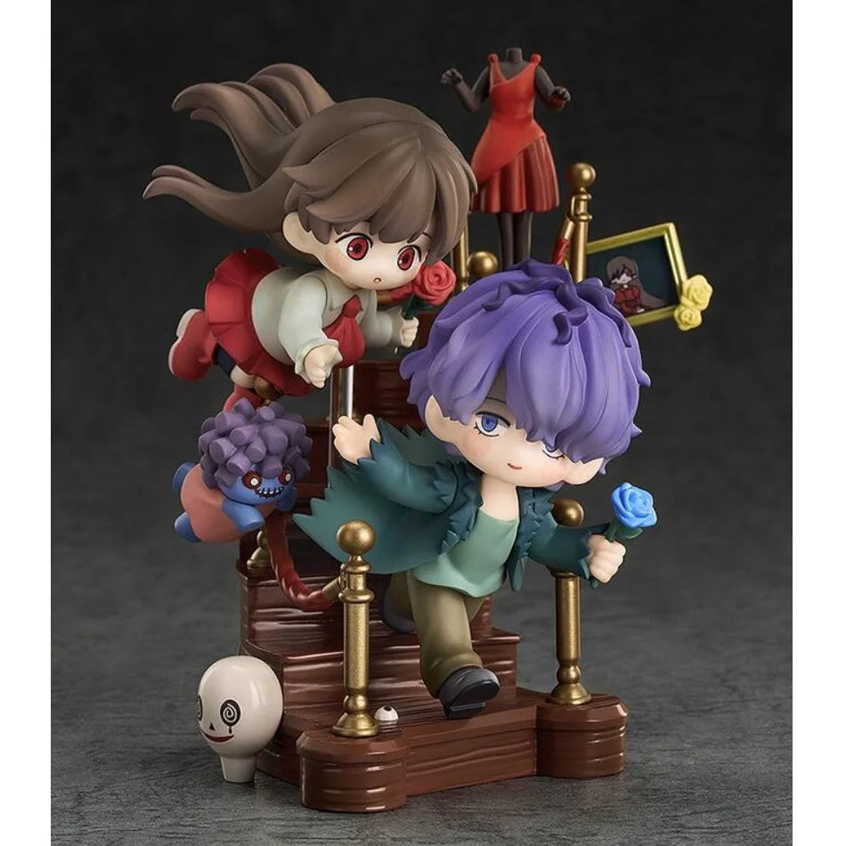 ‌Original ‌Brand New GSC Ib The Horror Art Gallery Q Version Model Ib & Garry Static Official Figure Anime Collectible Statue